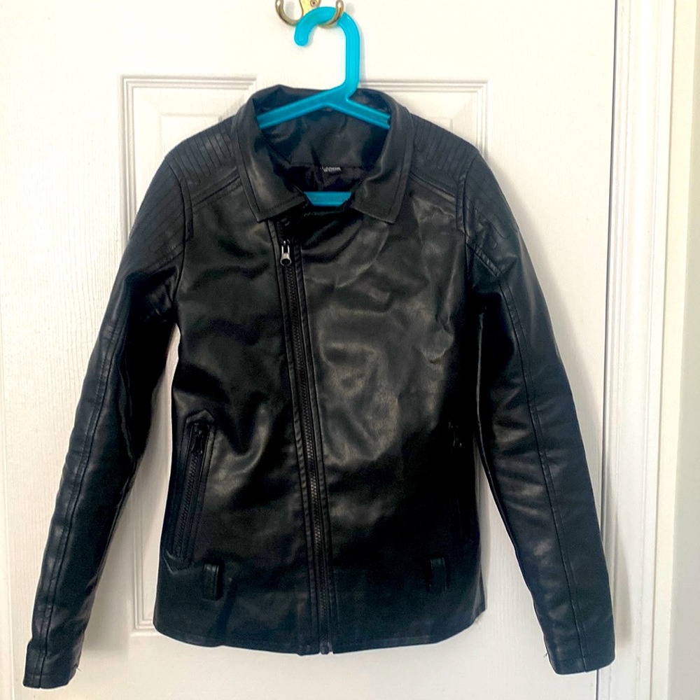 Lather jacket for girls